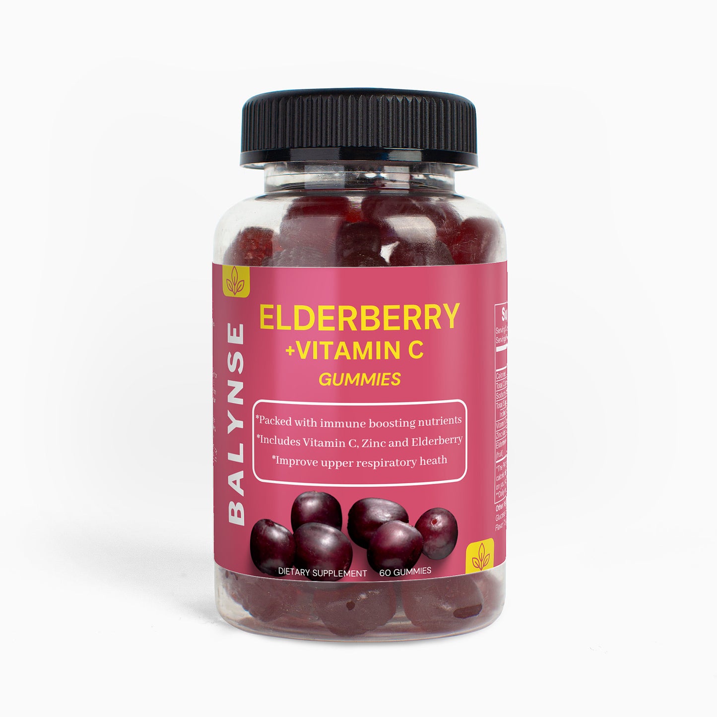 Elderberry & Vitamin C Gummies